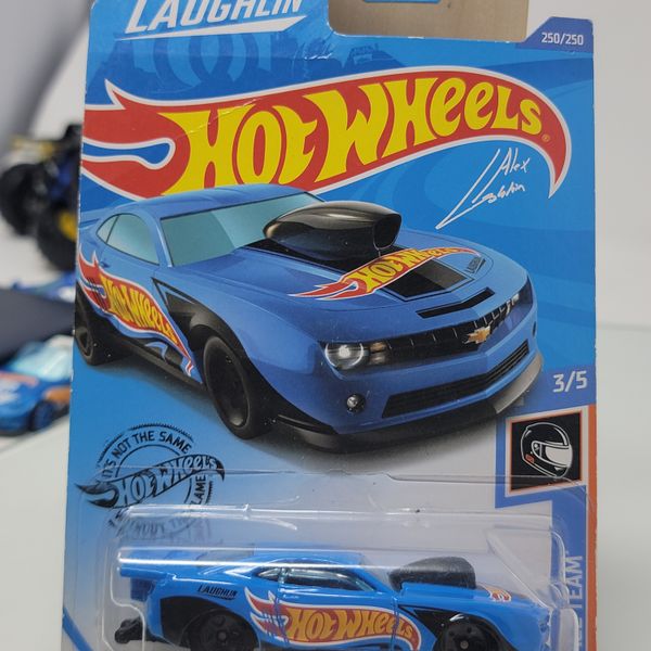2020 Hot Wheels HW Race Team '10 PRO STOCK CAMARO Blue w/Black 5 Spoke