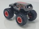 HOT WHEELS MONSTER JAM 1/64 - IRON OUTLAW TEXAS Red Chrome Rims