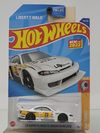 Hot Wheels LB Super Silhouette Nissan Silvia (S15) – White/Yellow/Black – Liberty Walk – Factory Sealed