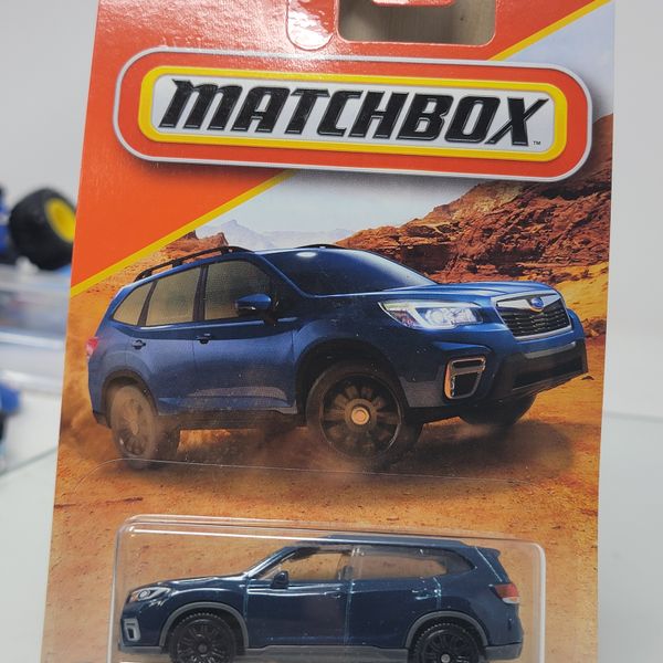 2025 MATCHBOX 2019 SUBARU FORESTER METAL BLUE MBX
