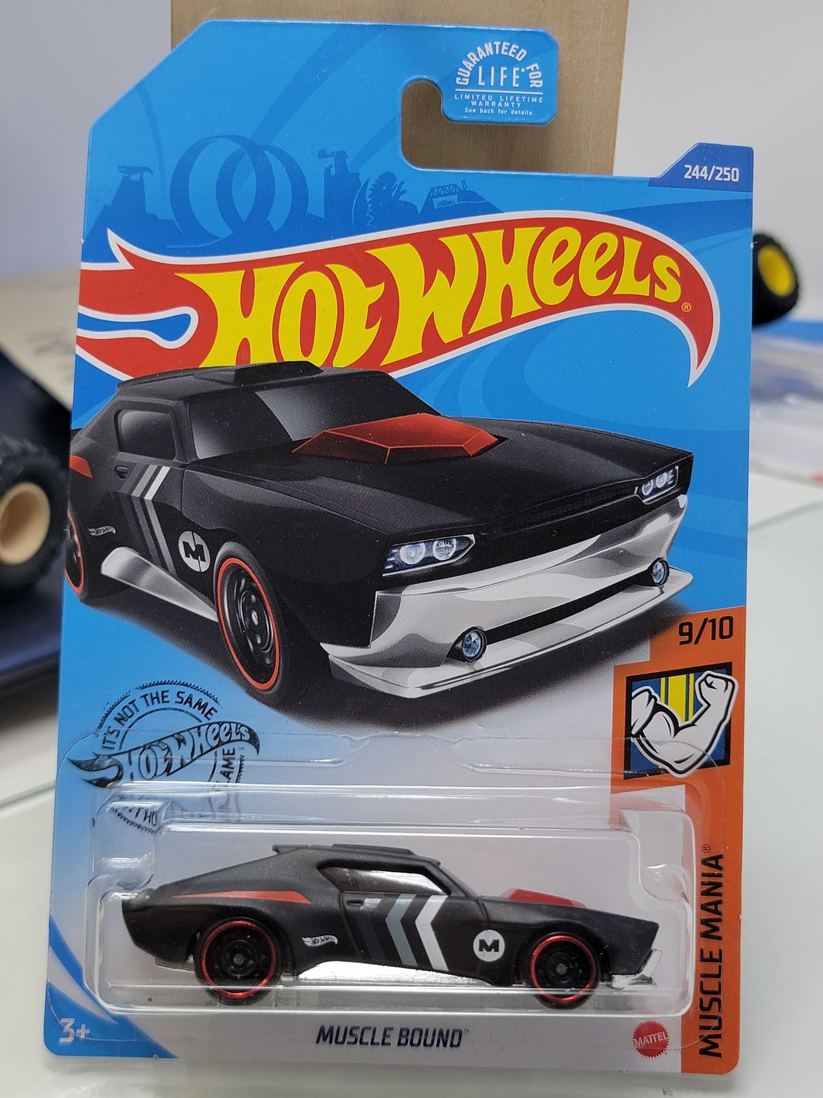 Hot Wheels 2017 Muscle Bound Muscle Mania #9/10 Black