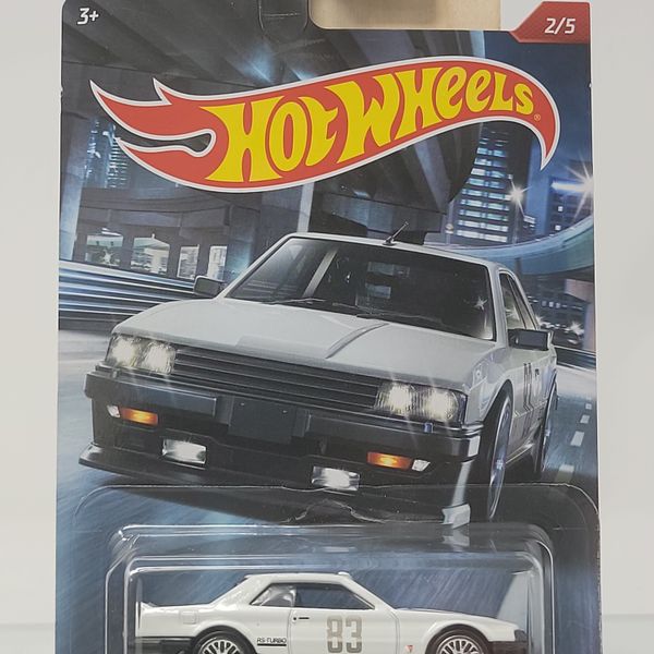 Hot Wheels Nissan Skyline 2000 Turbo RS (KDR30) – White – Factory Sealed