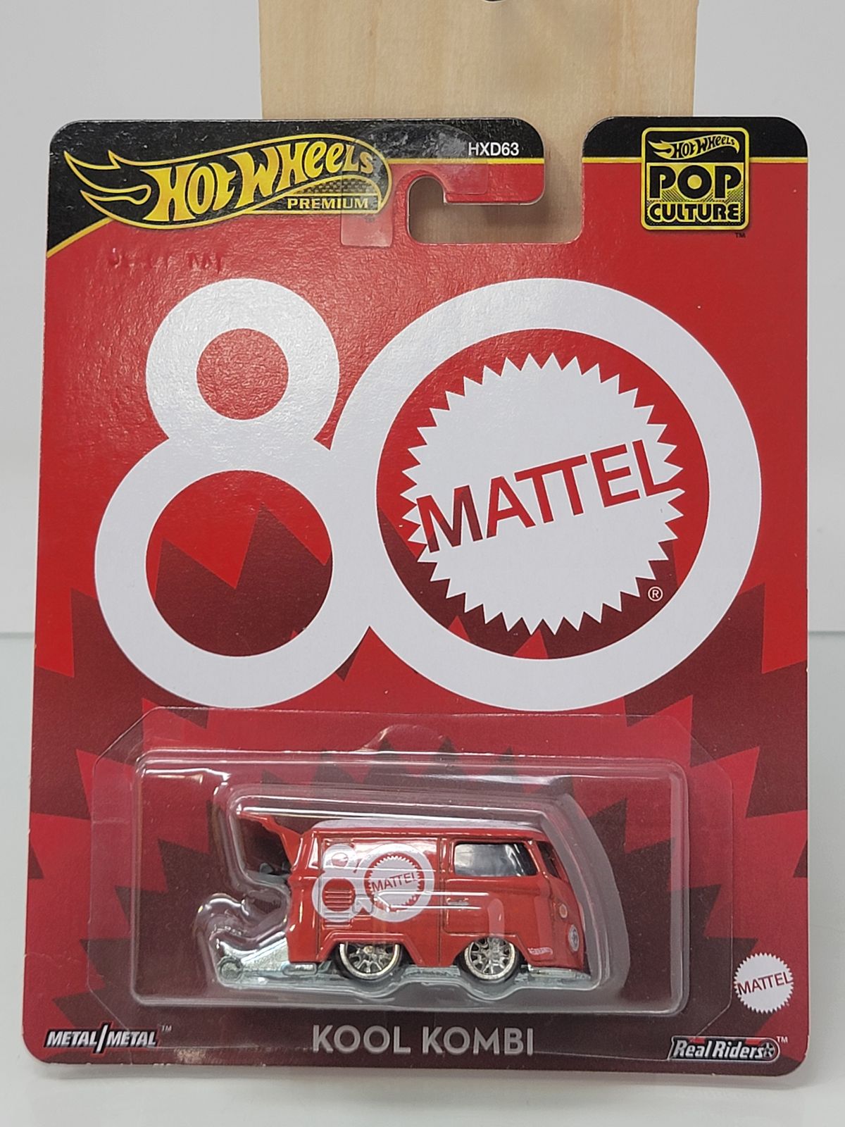 Hot Wheels Pop Culture Premium – Kool Kombi (Mattel 80th Anniversary Edition)