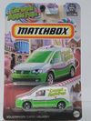 Matchbox Volkswagen Caddy Delivery – White/Green/Purple – Caramel Apple Pops – Factory Sealed