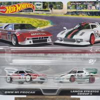 Hot Wheels Premium Car Culture – BMW M1 Procar & Lancia Stratos Group 5 (2-Pack