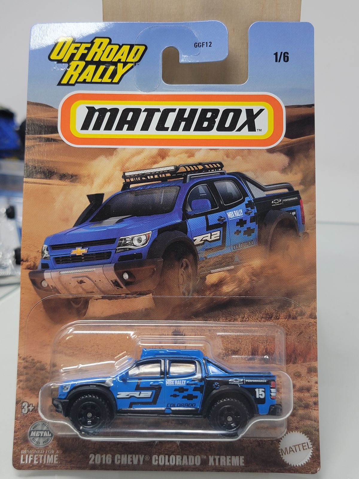 2024 Matchbox Off Road Rally 2016 Chevy Colorado Xtreme