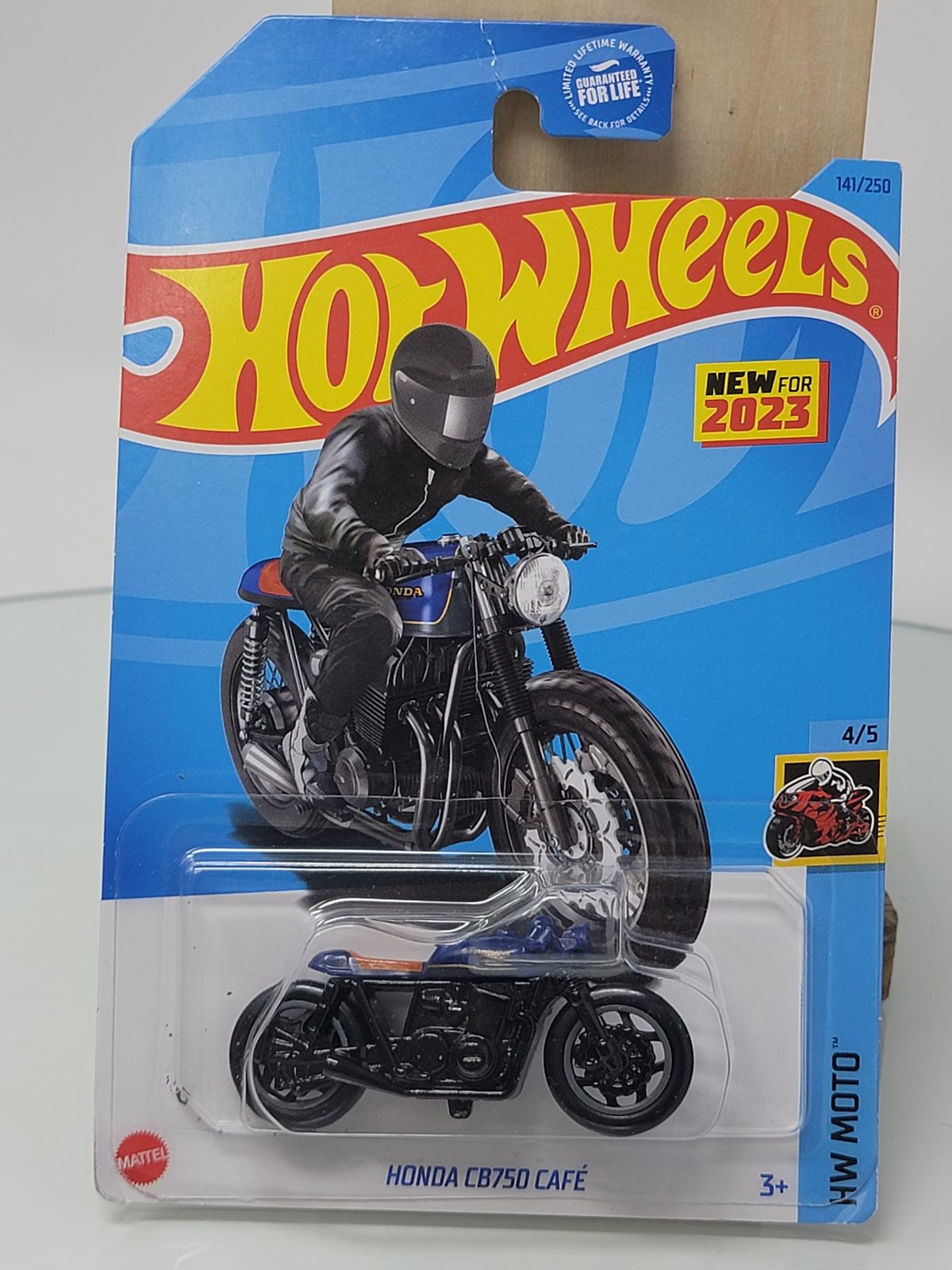 2023 Hot Wheels Honda CB750 Cafe Blue - HW Moto 4/5