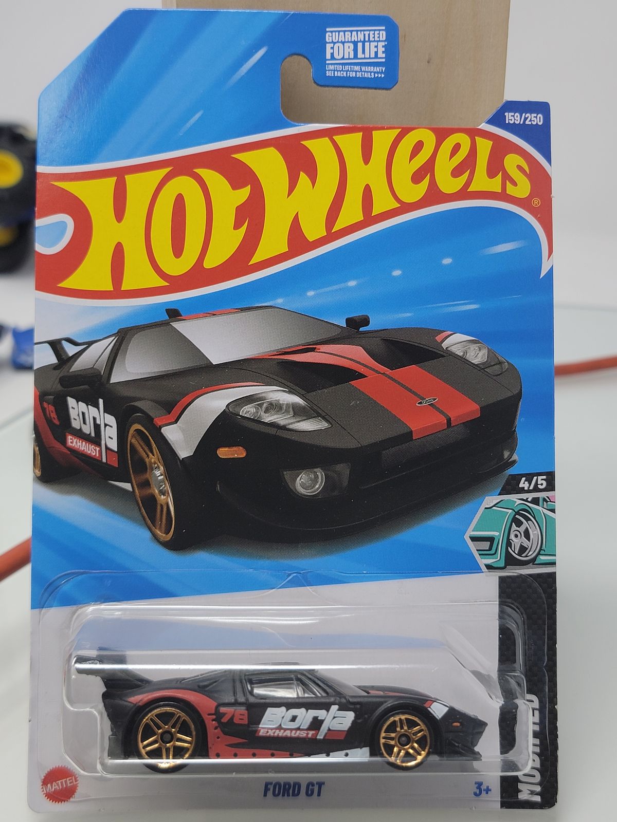 2025 Hot Wheels Ford GT 159/250- Modified 4/5