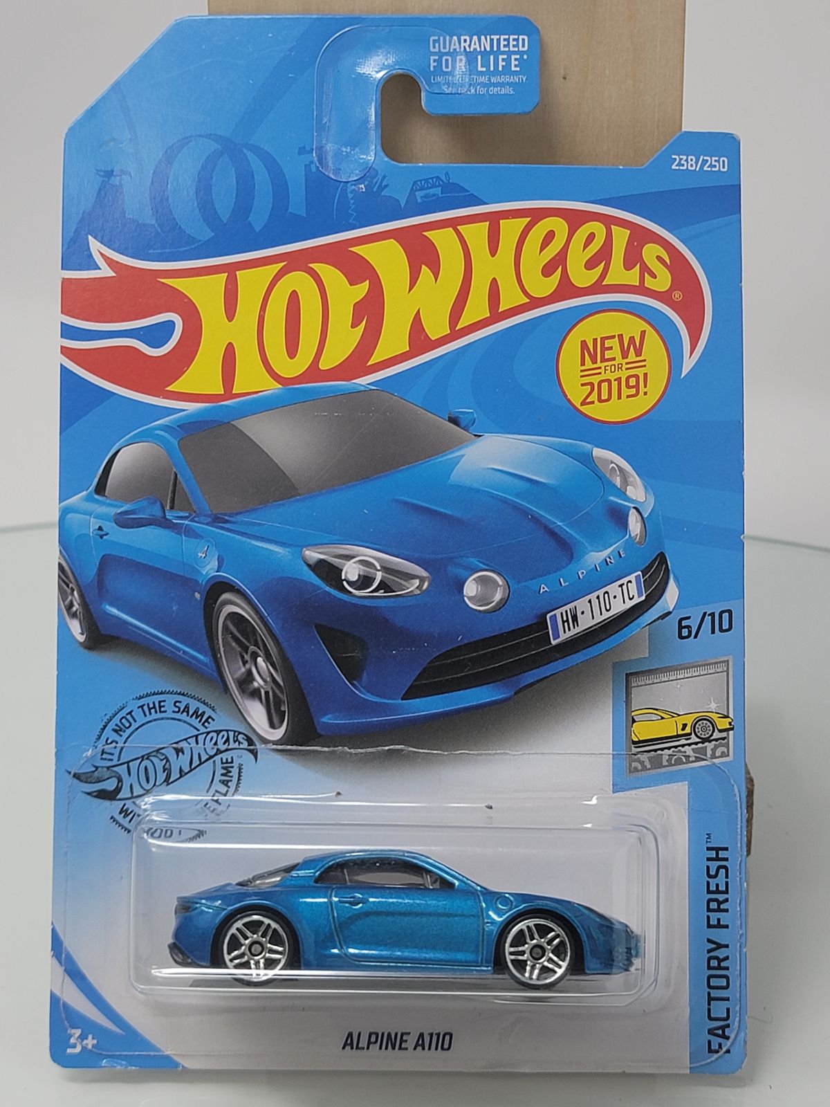 2017 Hot Wheels Factory Fresh Alpine A 110 Blue  6/10
