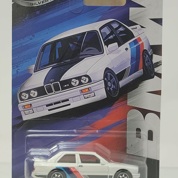 Hot Wheels Silver Series 1992 BMW M3 – White – 3/5 – Factory Sealed