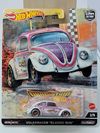 HOT WHEELS PREMIUM VOLKSWAGEN CLASSIC BUG – DRAG STRIP CAR CULTURE (REAL RIDERS) 2/5