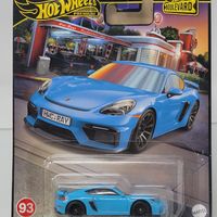 Hot Wheels Premium – Porsche 718 Cayman GT4 | Boulevard Series #93