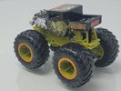 Hot Wheels Monster Jam Bone Shaker Monster Truck 1:64 – Green Chassis, Black Body