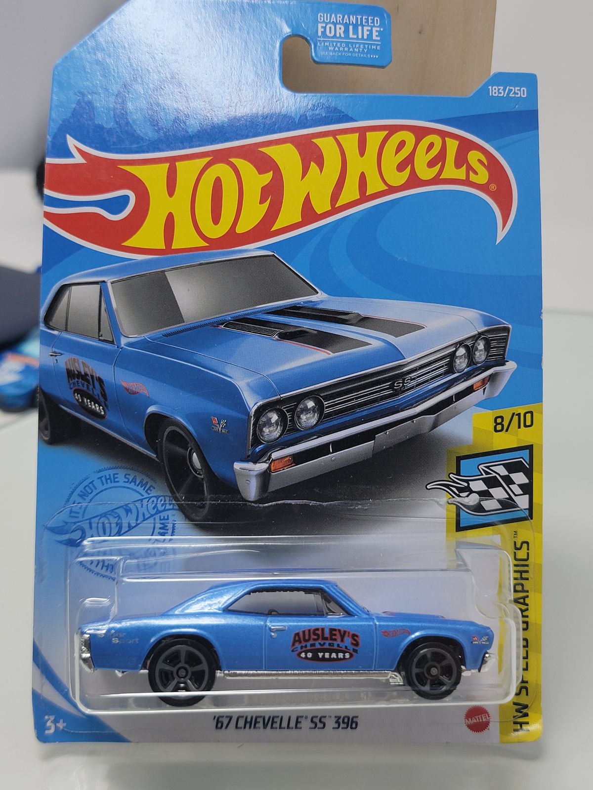 67 Chevelle SS 396 #183 8/10 Speed Graphics 2021 Hot Wheels 
