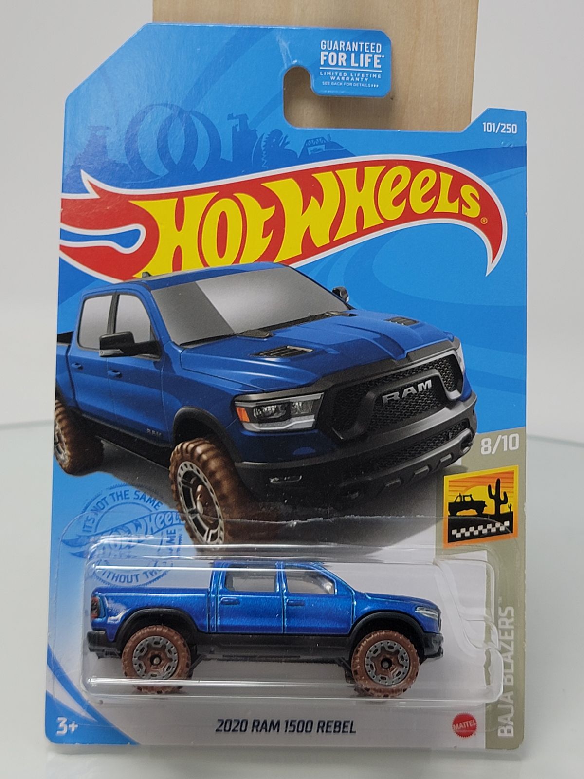 Hot Wheels 2021 HW Baja Blazer 8/10 Blue 2020 RAM 1500 Rebel
