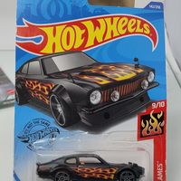 Hot Wheels Custom Ford Maverick – HW Flames Series 9/10 (2021) #142/250