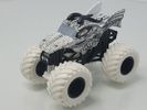 Hot Wheels Monster Jam Dragon Monster Truck 1:64 – Black & White, White Tires