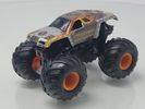 Hot Wheels Monster Jam Maximum Destruction (Max-D) – 2003 Retro Style Target Exclusive, Gray with Flame Graphics & Orange Rims