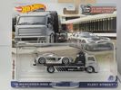 HOT WHEELS PREMIUM TEAM TRANSPORT – ’16 MERCEDES-AMG GT3 & FLEET STREET HAULER – IWC LIVERY – SEALED