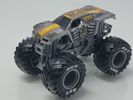 Hot Wheels Monster Jam MAX-D – Gray Body with Flame Graphics & BKT Tires