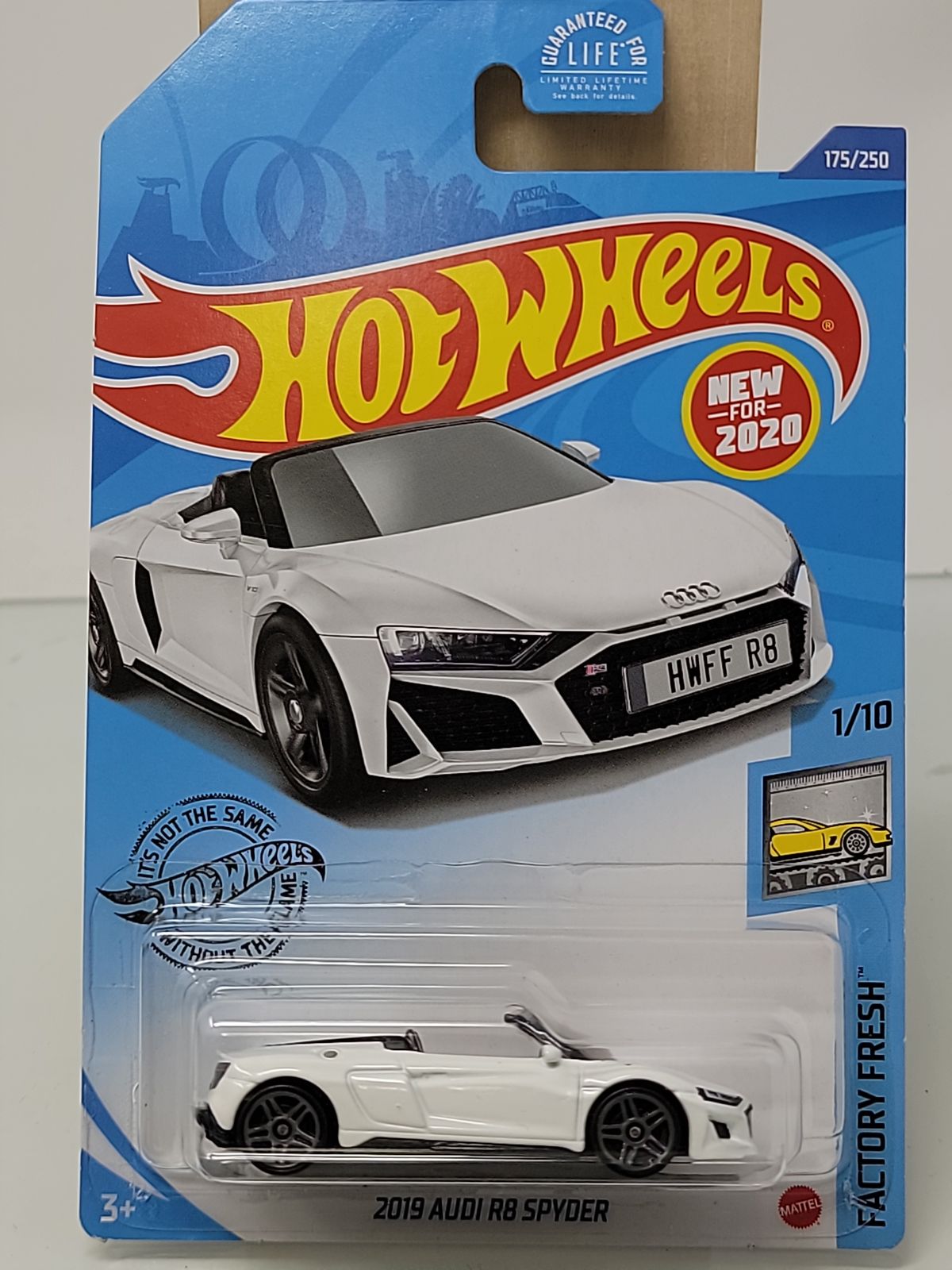 Hot Wheels 2019 Audi R8 Spyder – Factory Fresh | New for 2020 | Factory Sealed