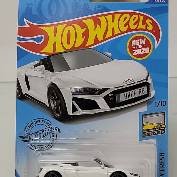 Hot Wheels 2019 Audi R8 Spyder – Factory Fresh | New for 2020 | Factory Sealed