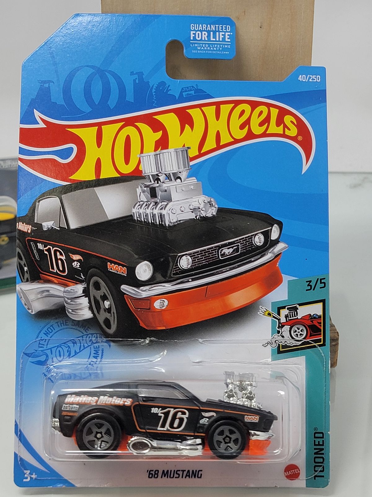Hot Wheels ’68 Mustang – Toon’d 3/5 (2021 Mainline)