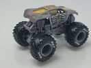 Hot Wheels Monster Jam MAX-D – Gray Body with Flame Graphics & BKT Tires