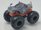 Hot Wheels Monster Jam Rhinomite – Gray Rhino Body with Orange Chassis & Black Tires