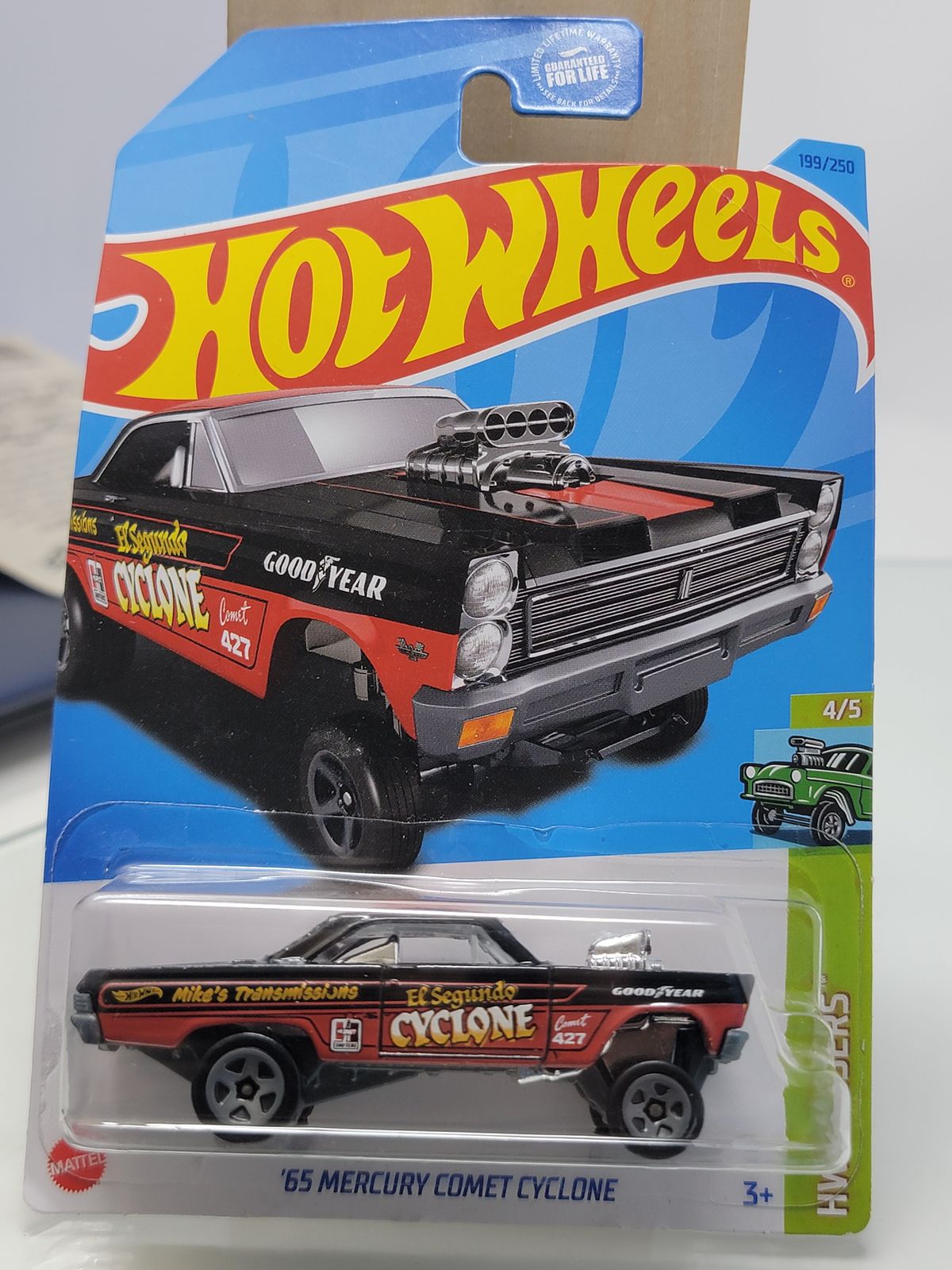 Hot Wheels '65 Mercury Comet Cyclone HW GASSERS Diecast 1:64 NIB