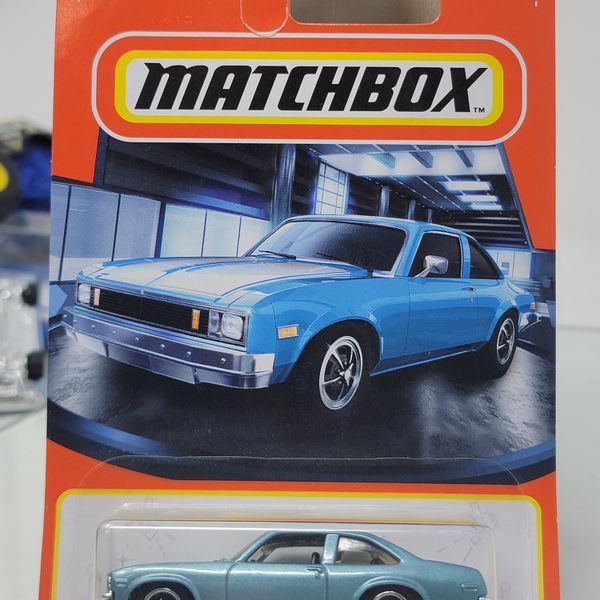 Matchbox 1979 Chevy Nova - Metalflake Light Blue #22 22/100 2021 