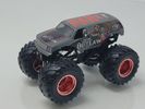 HOT WHEELS MONSTER JAM 1/64 - IRON OUTLAW TEXAS Red Chrome Rims