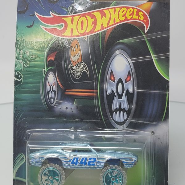 Hot Wheels - Olds 442 W-30 (Metalflake Light Blue)