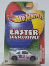 Hot Wheels Easter EggscLusives Volkswagen New Beetle Cup – White/Purple – Factory Sealed