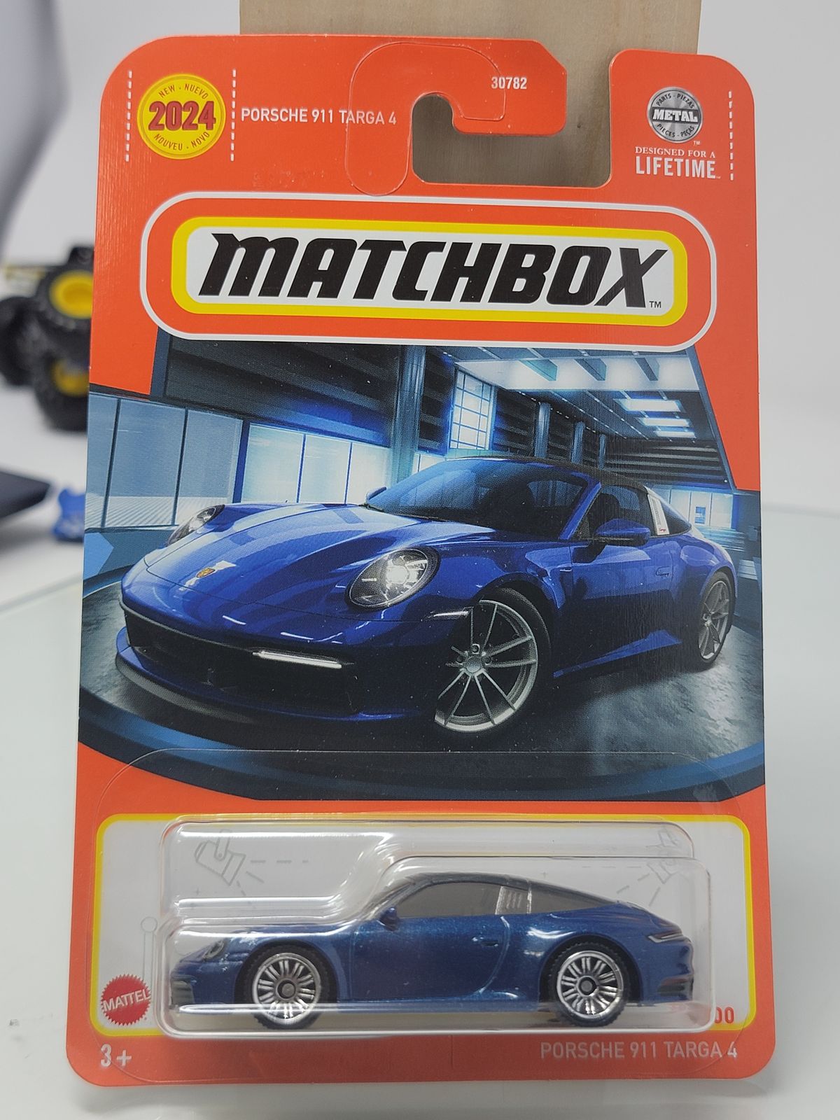 Matchbox Porsche 911 Targa 4 Blue #60 Basic Mainline 2024 Case D 