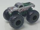 Hot Wheels Monster Jam Shark Bite Monster Truck 1:64 – Silver Body, Green Chassis