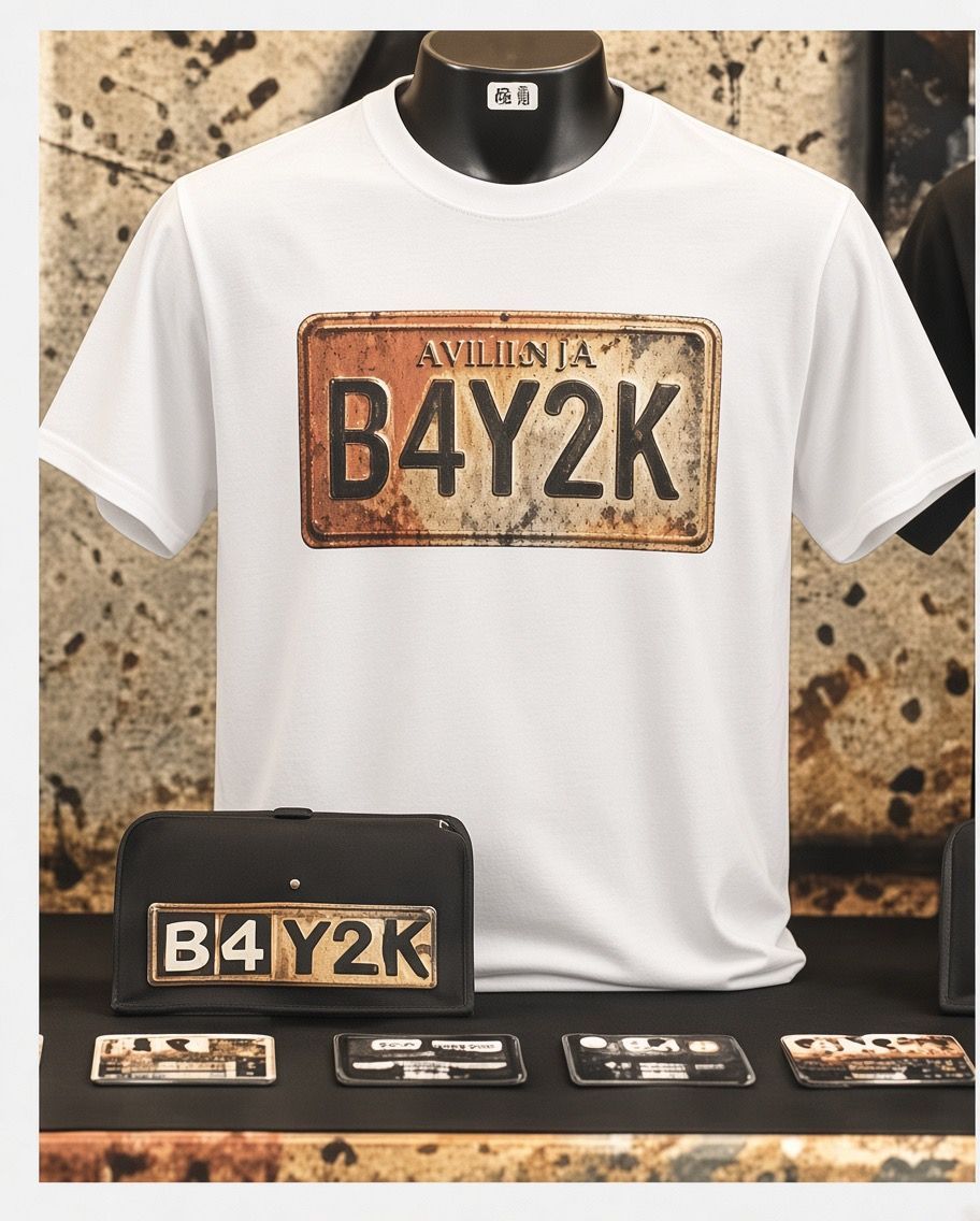 License Plate Logo T-Shirt: Ladies