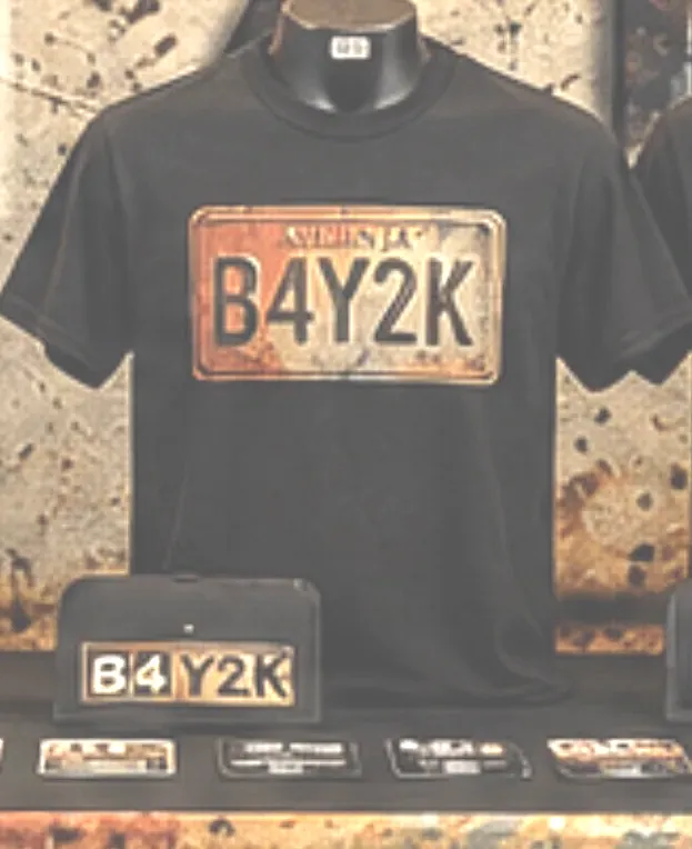 License Plate Logo T-Shirt: Unisex