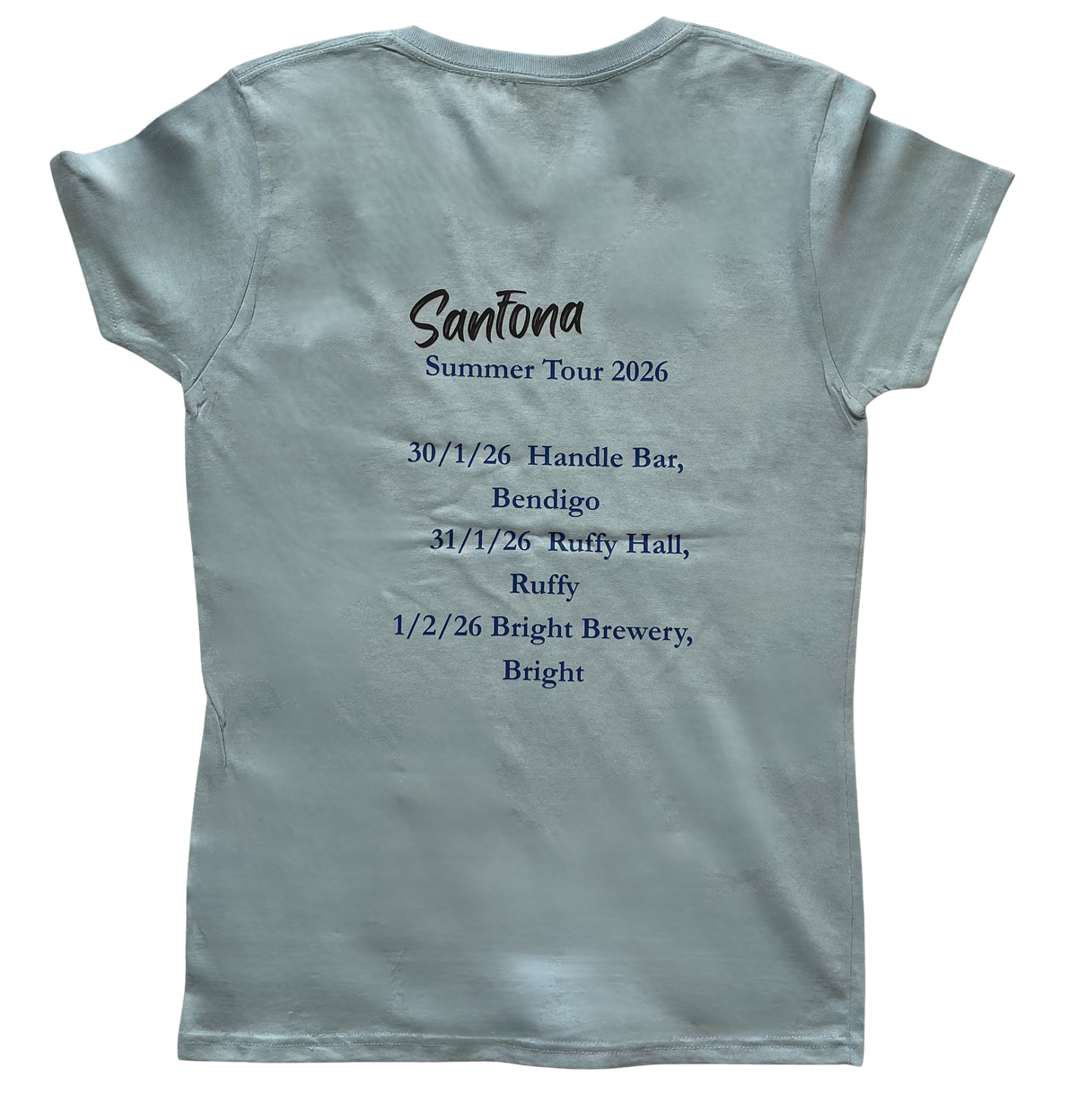 Sanfona Summer Tour  T-shirt -Women's