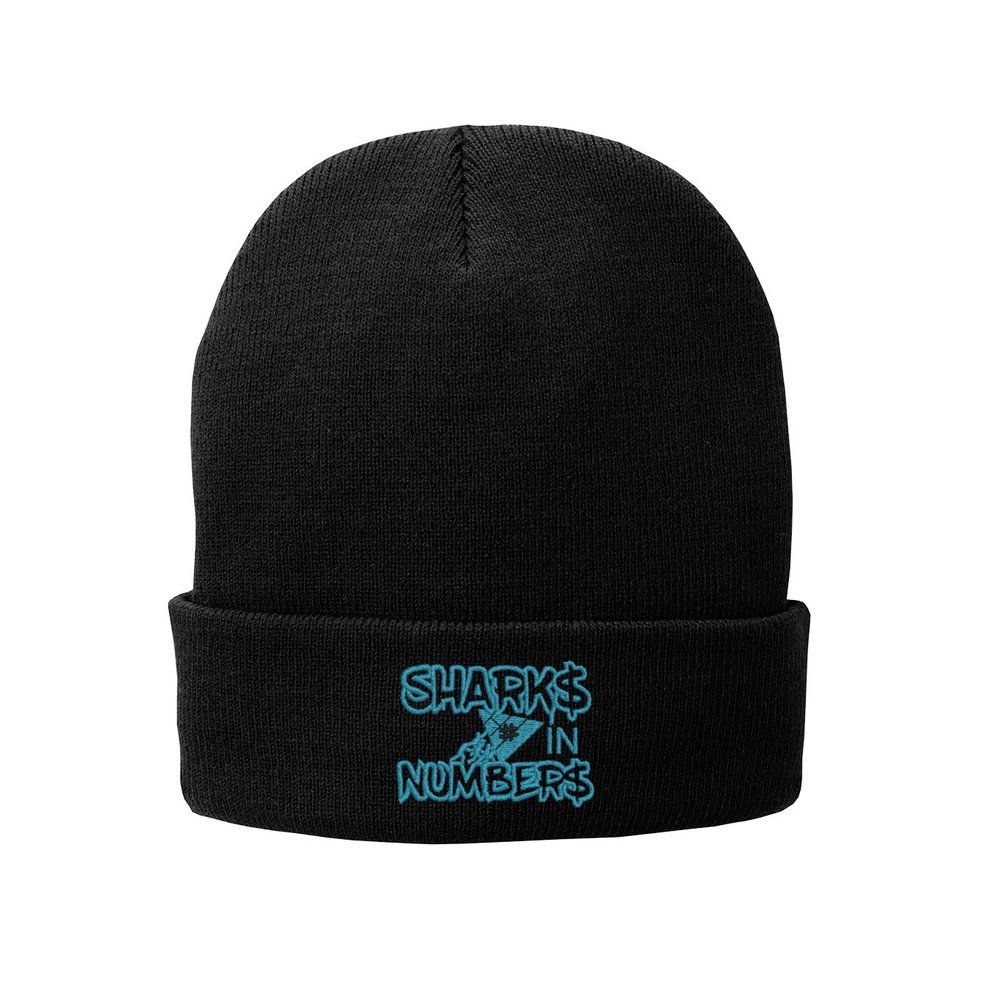 PIN Beanie "SHARKS IN NUMBERS"