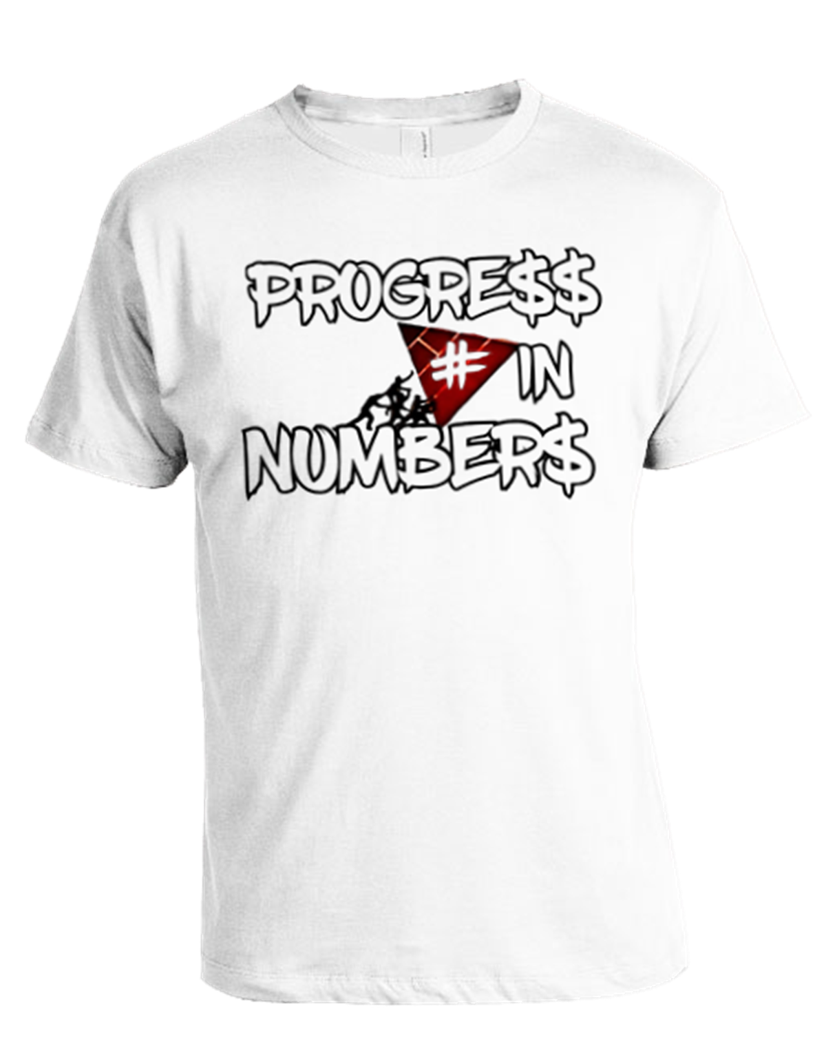PIN Basic Tee (white on White)