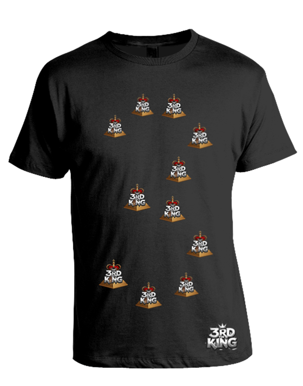 Third The King "Triangle-3" Tee