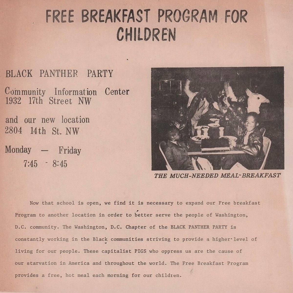 People’s Free Food Program - CD