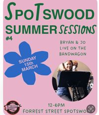 Bryan & Jo - Live on the Bandwagon Spotswood Summer Sessions