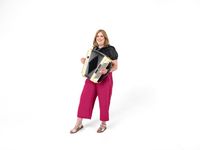 Jo Abbott - solo french accordion performance for Languages Week, 2026 - private function