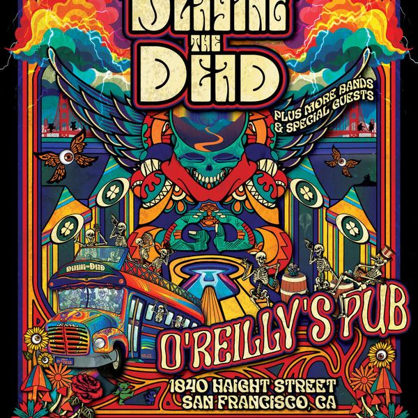 Grateful First Fridays on Haight Street - Poster
