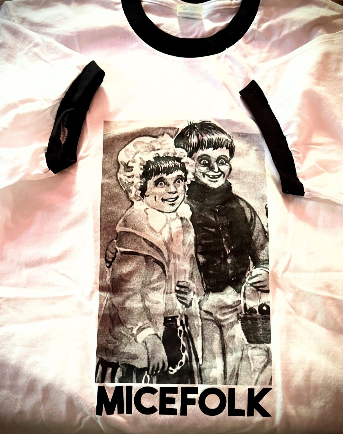 MICEFOLK white ringer Tee