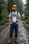 SELF MTVD Logging Rigging Suspenders "Alpha Wolf Edition"