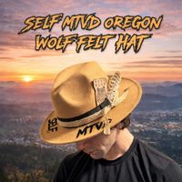 !!!!NEW!!! SELF MTVD Felt Fedora "Big Bad Wolf Of Oregon" Series 