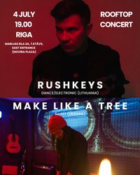 Rooftop Concert: Rushkeys & Make Like a Tree